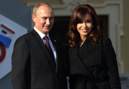 Putin y Cristina