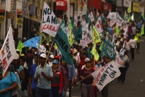 Protestas Perú