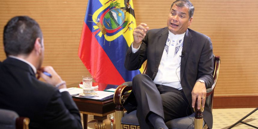 Rafael Correa-Arabia-petroleo