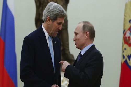 Kerry y Putin