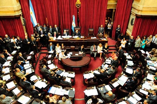 Cámara de diputados argentinos