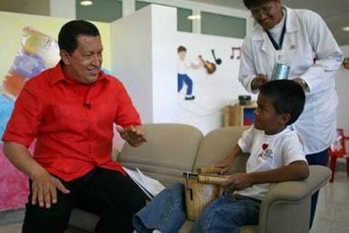 Presidente Chávez inauguró