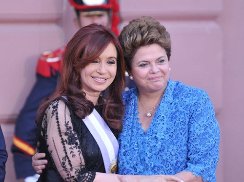 Dilma y Cristina