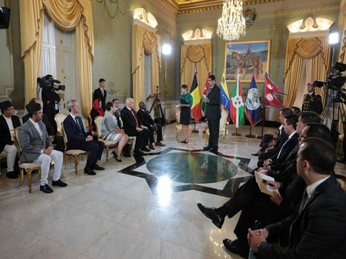Presidente Maduro embajadores