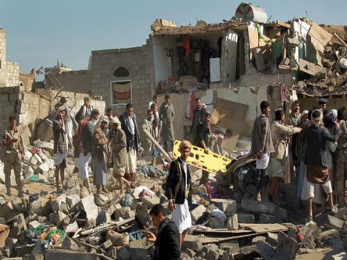 Bombardeos-a-Yemen-Telam