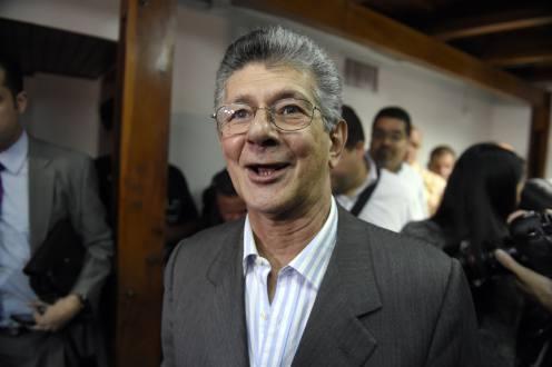 ECUADOR--Opositor-Henry-Ramos-Allup-es-el-virtual-presidente-de-la-Asamblea-Nacional-de-Venezuela-gonzalo-morales