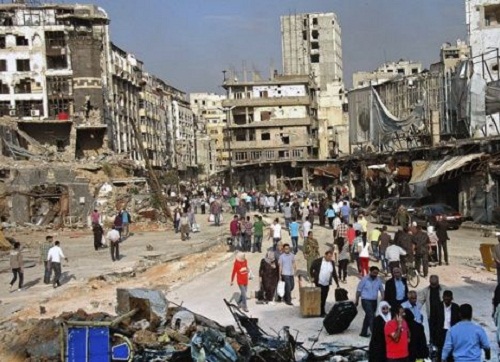 Siria bombardeo