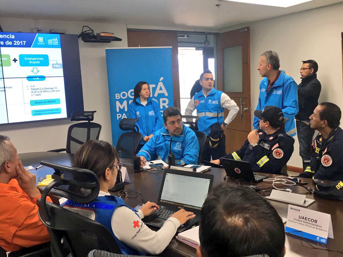 Autoridades colombianas