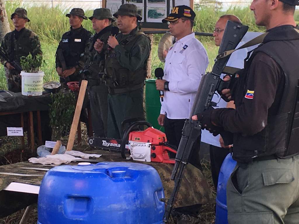 General de Brigada José Ramón Castillo García, titular de la Oficina Nacional Antidrogas (ONA)