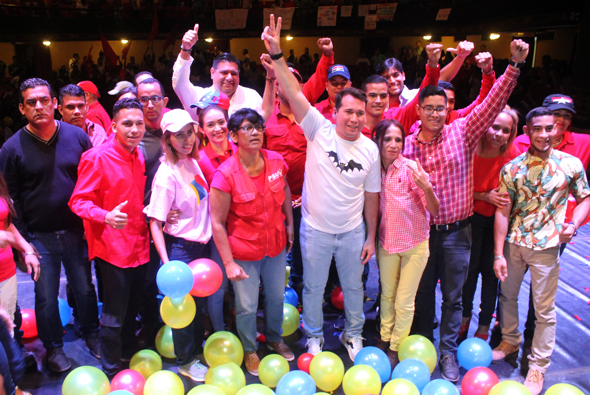 H2 El grupo de candidatos con el alcalde Marvez