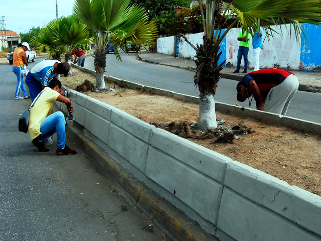 Gobierno Bolivariano de Marcano retoma Jornadas de Embellecimiento de la ciudad