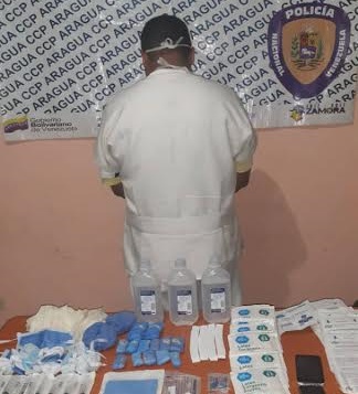 Detenido sujeto por hurto de material médico en Aragua