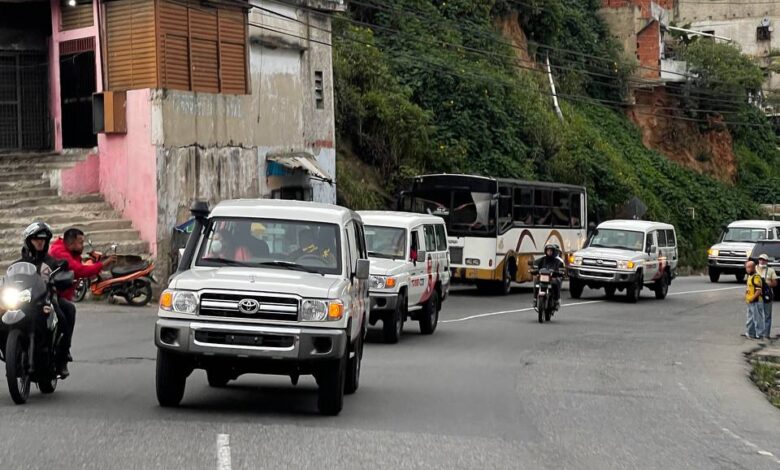 Alcaldía de Caracas inaugura nuevas rutas de transporte público en El Junquito