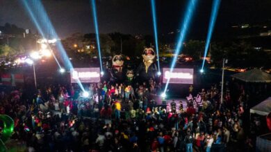Dan la bienvenida a la Navidad en el Táchira con el encendido de luces