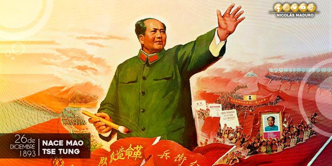 Mao Zedong líder chino nació hace 129 años