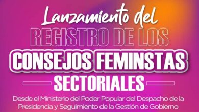 MinMujer realizó el lanzamiento del Registro de los Consejos Feministas Sectoriales