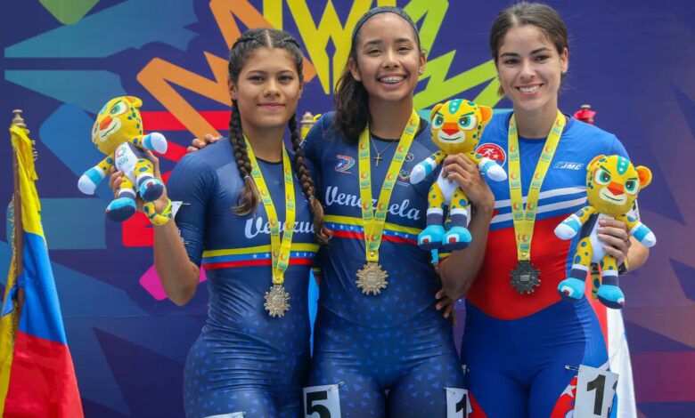 Venezuela lideró la competencia de patinaje de velocidad con 14 preseas doradas