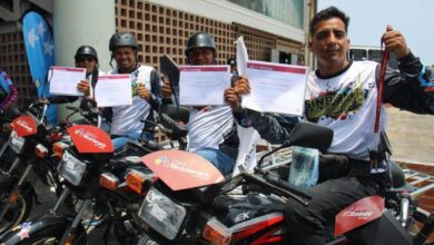 La Guaira: Banco Bicentenario entregó nuevas motos financiadas