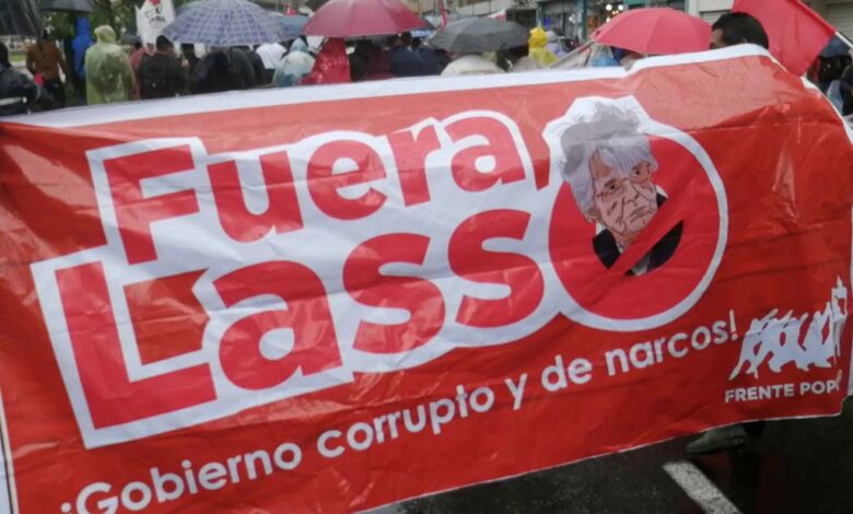 Juicio político contra Lasso, semana crucial para Ecuador