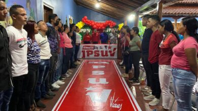 Bolívar: JPSUV instaló su primera estructura en el municipio Roscio