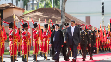 Presidente Maduro recibió a su homólogo iraní Ebrahim Raisi en Miraflores