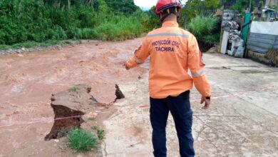 INAMEH pronostica nuevas lluvias durante las próximas horas en el Táchira