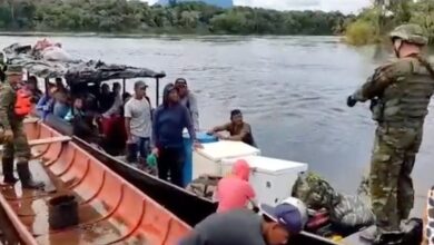 FANB hizo la evacuación de los mineros ilegales en Amazonas