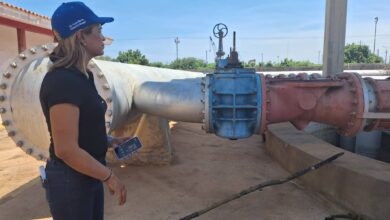 Viceministra de aguas hizo un recorrido por la  estación de bombeo La Silva y Planta de Tratamiento Maracaibo Sur