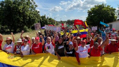 Municipio Santa Rita del estado Zulia se movilizó en apoyo al Presidente Nicolás Maduro y en defensa del Esequibo